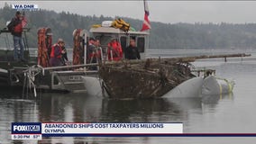 Abandoned ships cost WA taxpayers millions