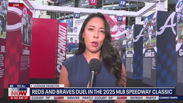 Reds and Braves faceoff in MLB Speedway classic