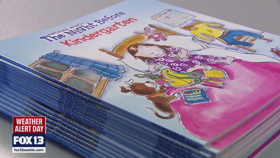 Principal's tradition to welcome kindergartners