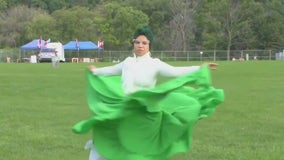 Tradition dance at the Puerto Rican Festival