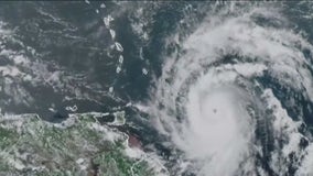 Hurricane Beryl intensifies to historic Category 4 storm