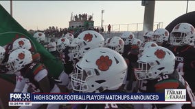 Here are the high school football playoff matchups