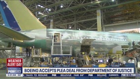 Boeing accepts plea deal from DOJ