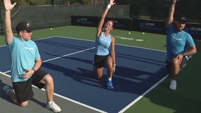 Proper stretches for pickleball