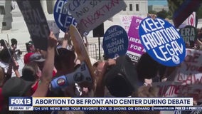 First presidential debate: Abortion to be front and center
