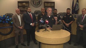 Melvindale officials hold press conference after murder of police officer