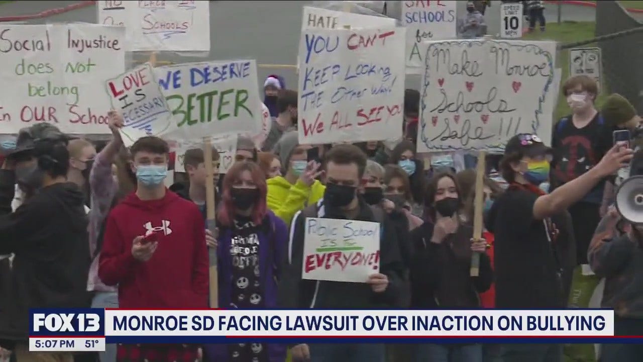Monroe School District facing lawsuit from parents over bullying FOX 13 Seattle