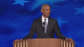 Barack Obama speaks on night two of the DNC