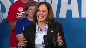 Kamala Harris delivers campaign speech in Detroit on Labor Day