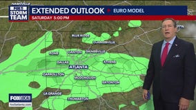 Tuesday evening forecast