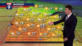 MN weather: Record warmth possible Monday