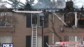 Massive fire at Southfield apartment complex impacts 16 units