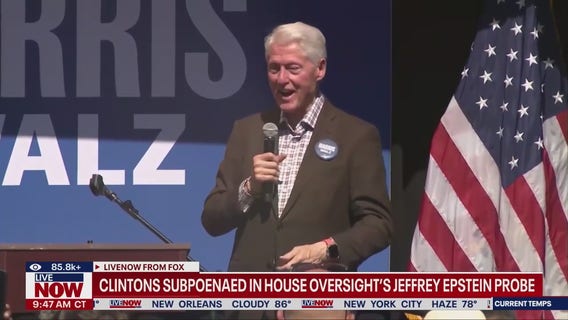 Comer subpoenas the Clintons, Trump's DOJ in House Oversight's Epstein probe