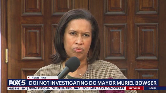 DOJ is not investigating DC Mayor Bowser, Pirro confirms
