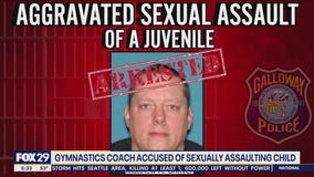 NJ gymnastics coach charged with sexually assaulting child