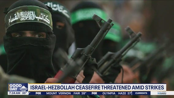 Israel and Hezbollah ceasefire threatened amid strikes