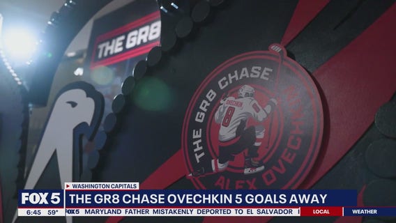 The Gr8 Chase: Caps Alex Ovechkin nears all-time scoring record