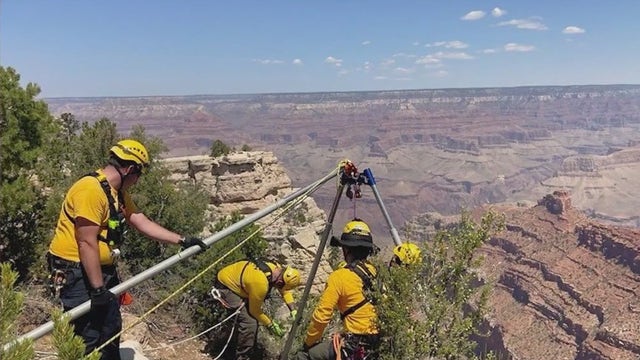 Man dies after falling 400 feet at Grand Canyon