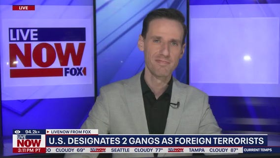 U.S. designates 2 gangs as foreign terrorist groups