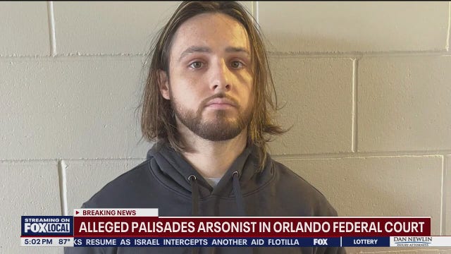 Palisades Fire arrest: Man arrested in Florida, charged with starting deadly LA wildfire