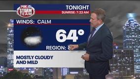 Tuesday afternoon weather forecast