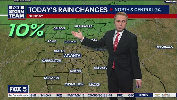 Metro Atlanta weather: Feeling like summer with little chance of rain
