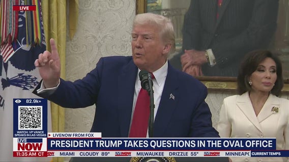 Here's how Trump responded to reporter's 'nastiest' tariff question
