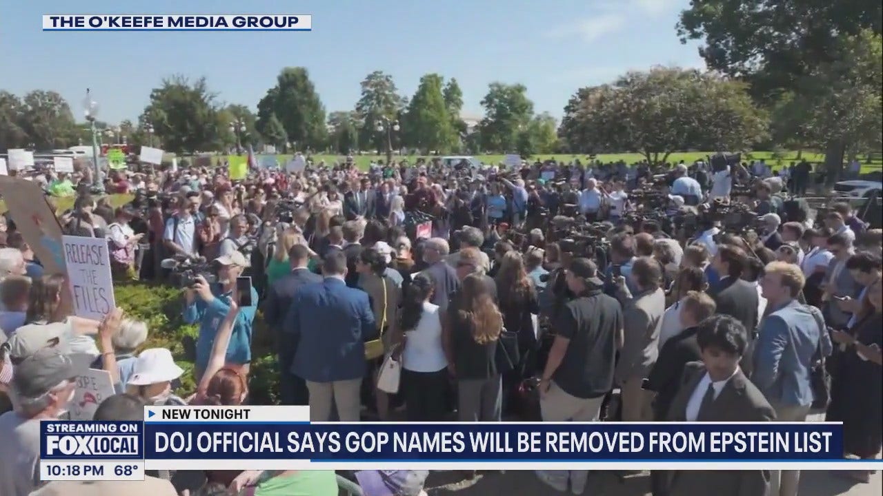 GOP names may be removed from Epstein list | FOX 11 Los Angeles