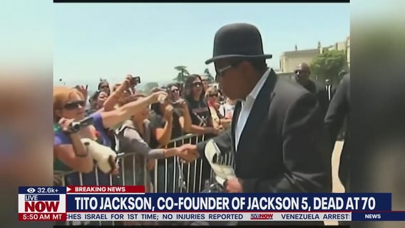 Tito Jackson, member of the Jackson 5, dies at 70