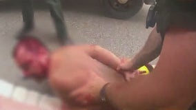 Bloody Florida man arrested in wild roadside video