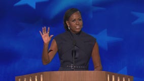 FULL SPEECH: Michelle Obama takes jabs at Trump in speech at DNC