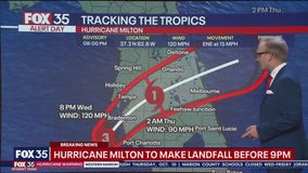 Hurricane Milton to hit Orlando area overnight