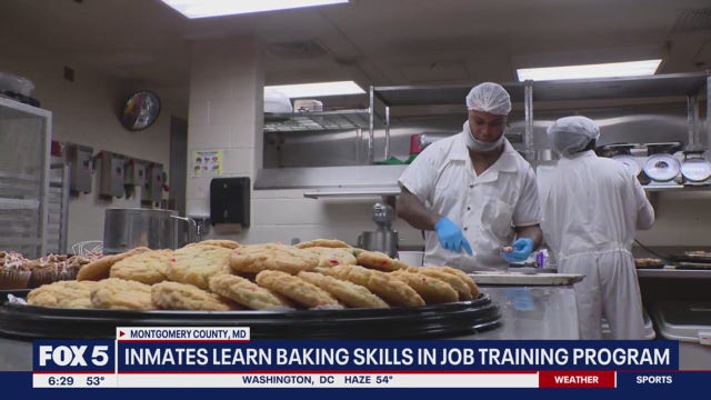 Baking behind bars offers a fresh start for inmates at Maryland correctional facility