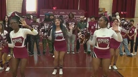 Celebrating Orange Friday at Chicago's Gage Park High School