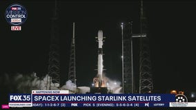 Space X sends Starlink satellites into space