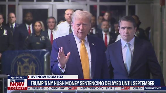 Trump lawyers push to overturn hush money conviction after Supreme Court ruling