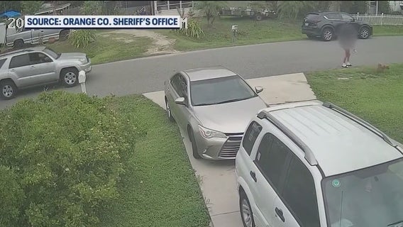 Orlando suspect at large after woman nearly forced into vehicle at gunpoint