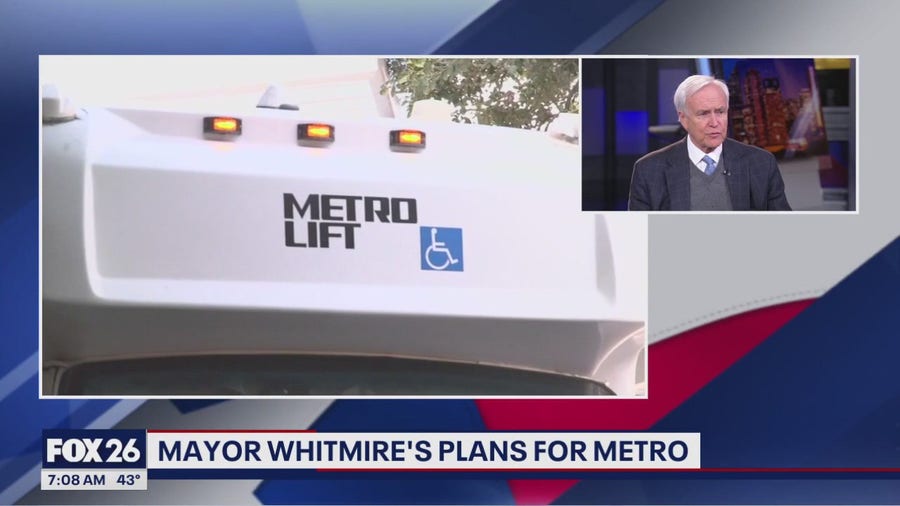 Mayor Whitmire's plans for Metro