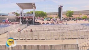 On stage at the USCellular Connections Stage during the final weekend of Summerfest