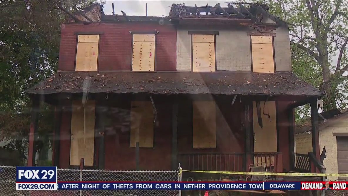 Family out-of-town when house catches fire in Upland