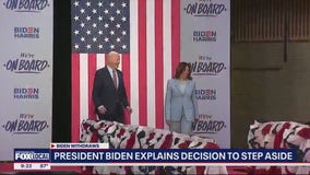 Pres. Biden explains decision to step aside