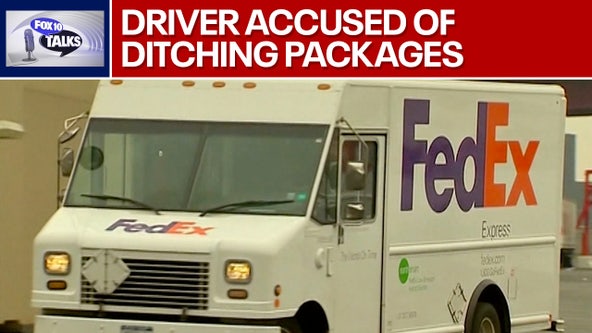 Holiday week packages dumped! FedEx driver arrested | FOX 10 Talks