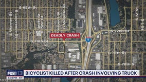 Bicyclist killed in Tacoma, WA crash