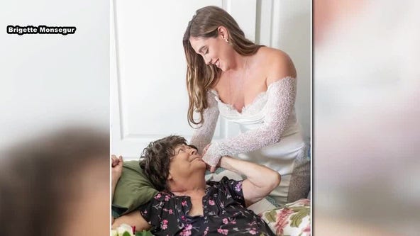 Granddaughter holds early wedding for dying grandmother