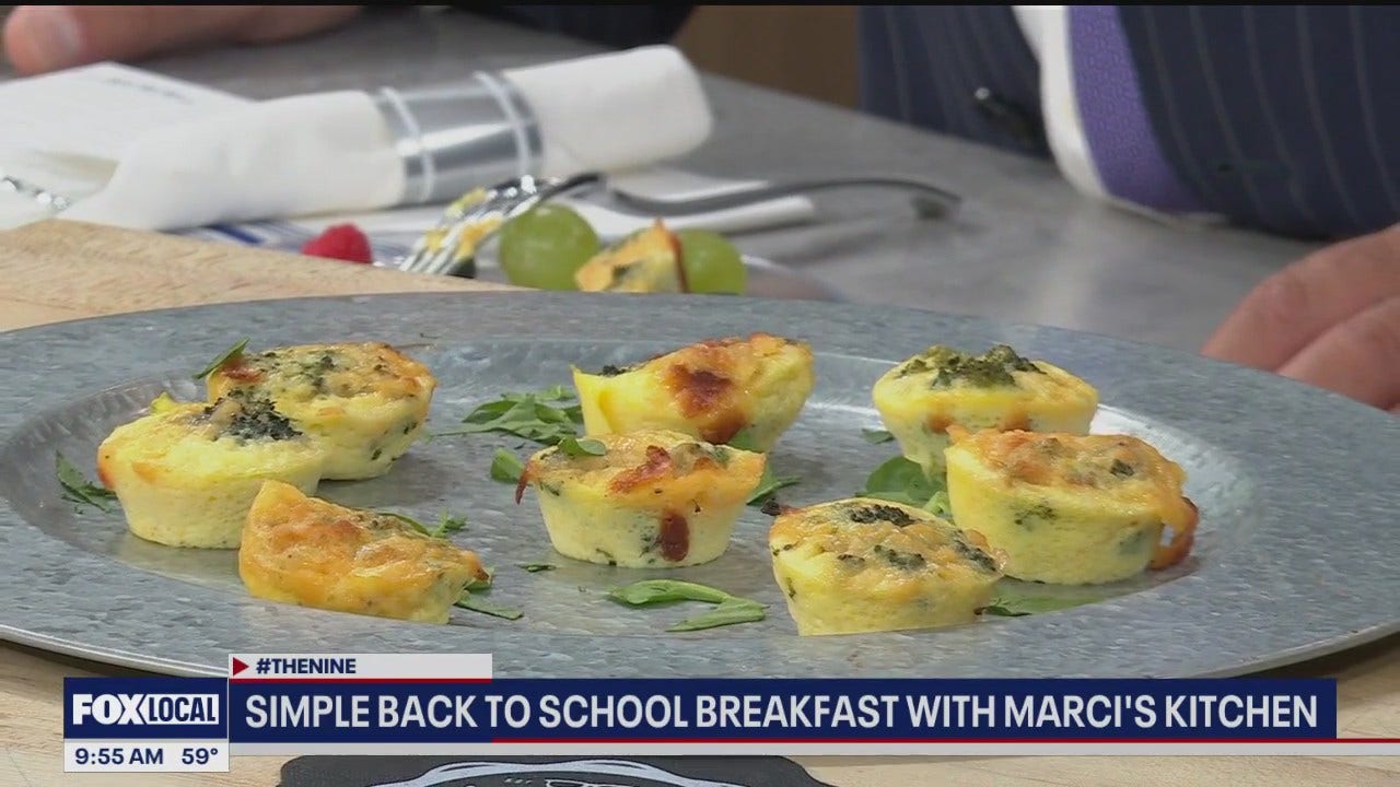 Easy back to school breakfast ideas with Chef Marci Sheinbaum