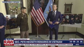 Sec. Pete Hegseth remarks in Vietnam