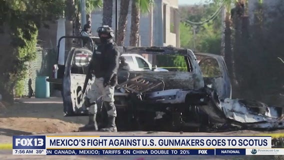 Mexico's fight against US gunmakers goes to Supreme Court