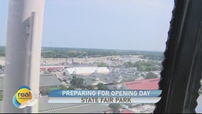 Preparing for State Fair opening day