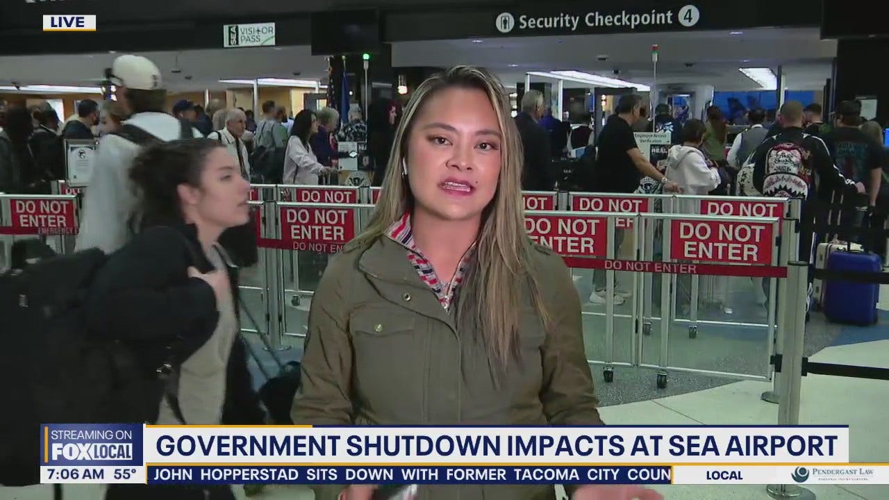 Traveling through Seattle airport during US government shutdown? Here’s what to know