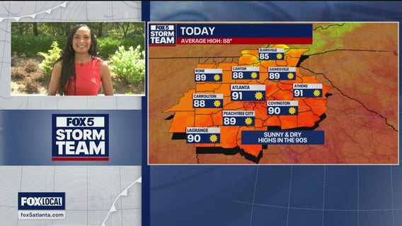 Friday noon weather forecast